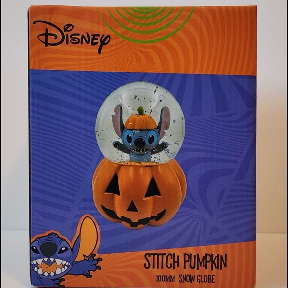 Disney STITCH 6" Snow Globe  NEW - Picture 1 of 8